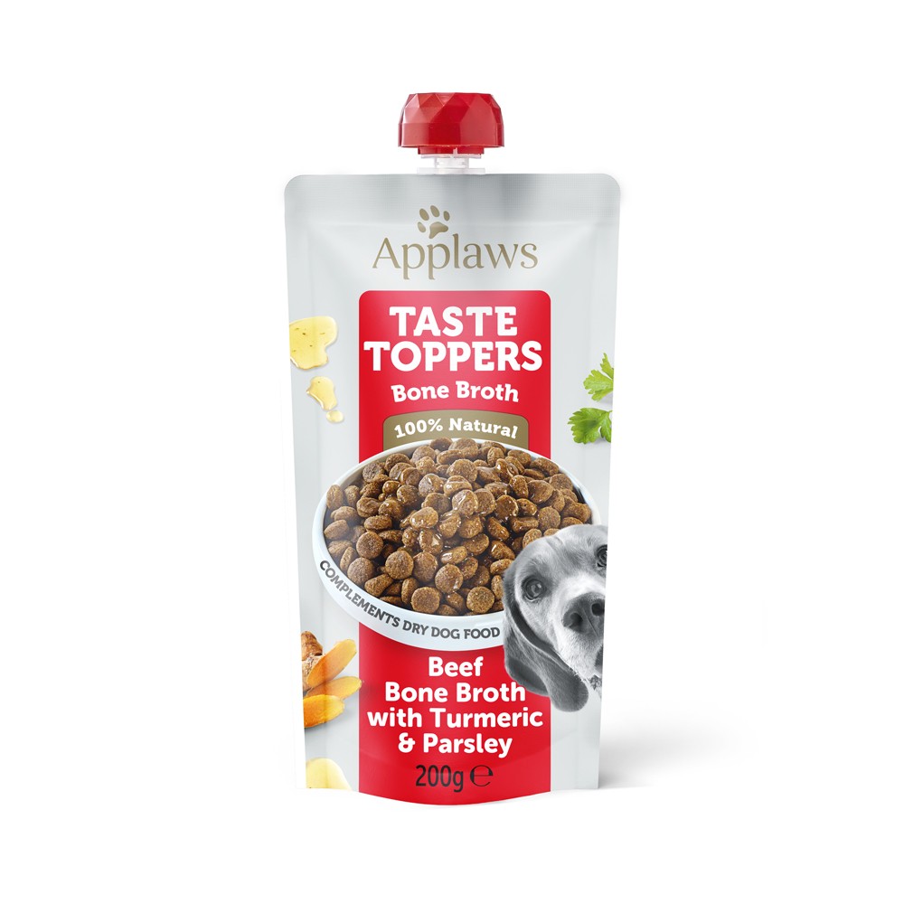 Applaws Applaws Taste Toppers Bone Broth Beef Adult pet food packaging